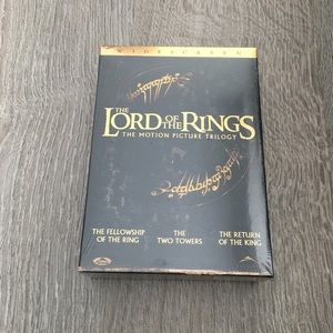 Lord of the Rings: 3 movie DVDs New!